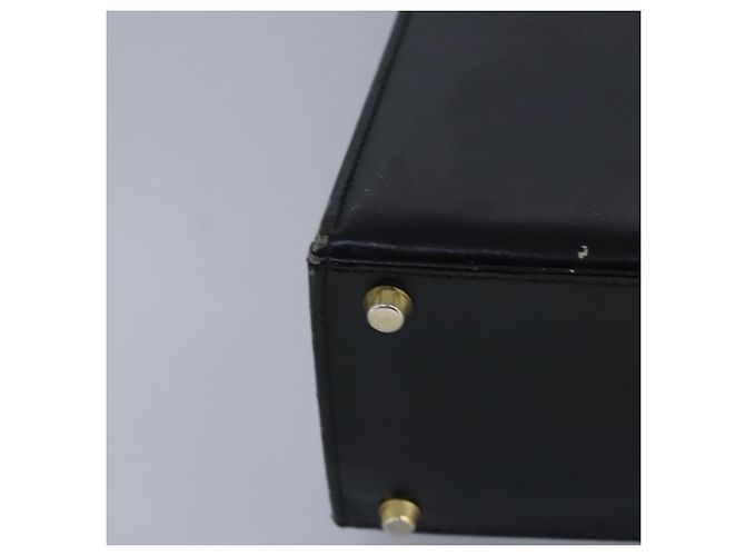 Borsa a spalla Gianni Versace in pelle nera e oro Auth bs20156 Nero D'oro - vista 16