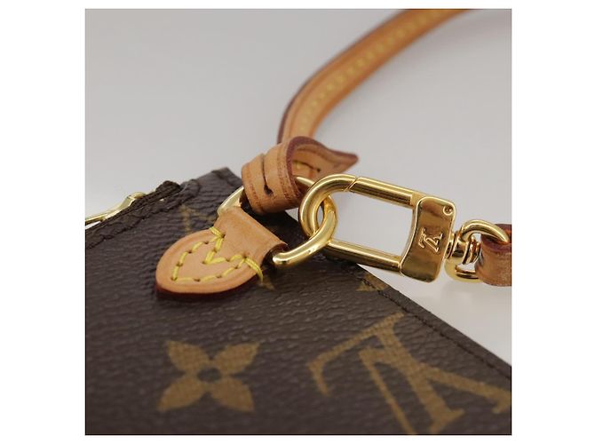 LOUIS VUITTON Monogram Neverfull PM Pouch LV Auth 101646 Monograma - vista 9