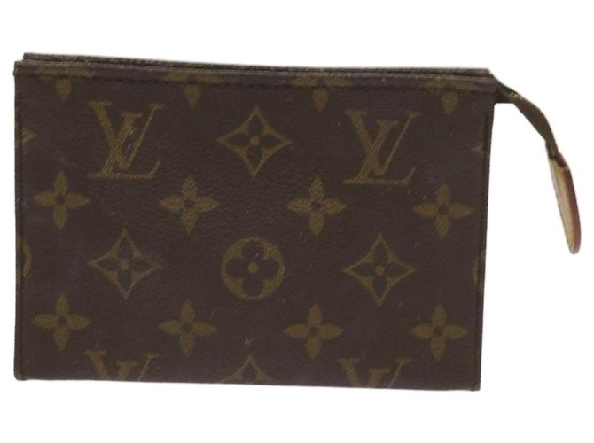 LOUIS VUITTON Monogram Poche Toilette 15 Pouch M47546 LV Auth am5877 Monogramma - vista 2