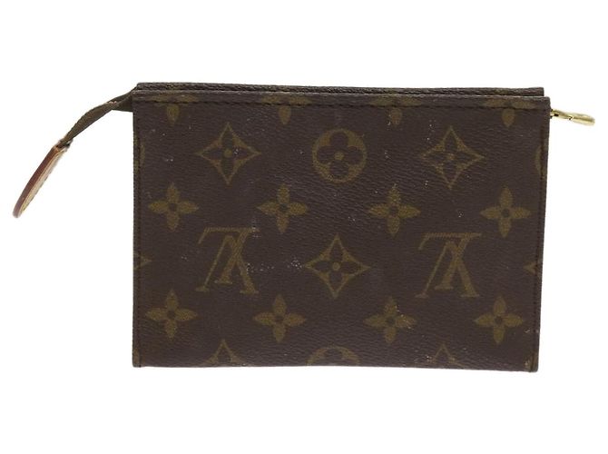 LOUIS VUITTON Monogram Poche Toilette 15 Pouch M47546 LV Auth am5877 Monogramma - vista 3