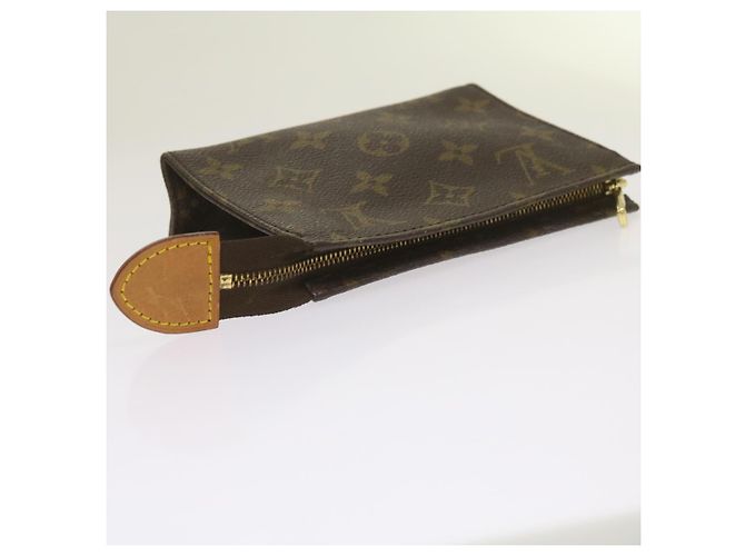 LOUIS VUITTON Monogram Poche Toilette 15 Pouch M47546 LV Auth am5877 Monogramma - vista 6