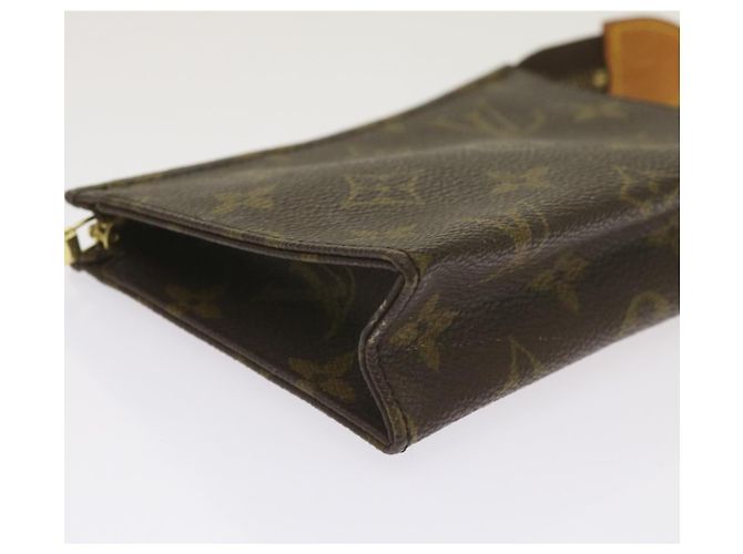 LOUIS VUITTON Monogram Poche Toilette 15 Pouch M47546 LV Auth am5877 Monogramma - vista 9