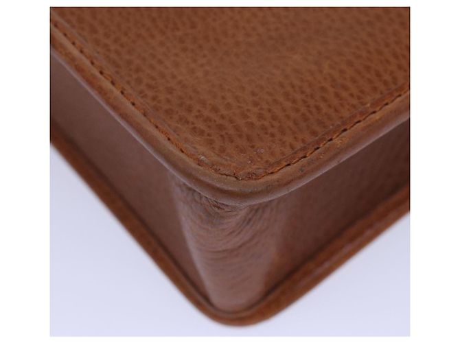 Autre Marque Borsa a mano in pelle marrone Burberrys Auth bs15802 - vista 12