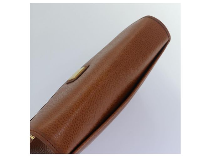 Autre Marque Borsa a mano in pelle marrone Burberrys Auth bs15802 - vista 6