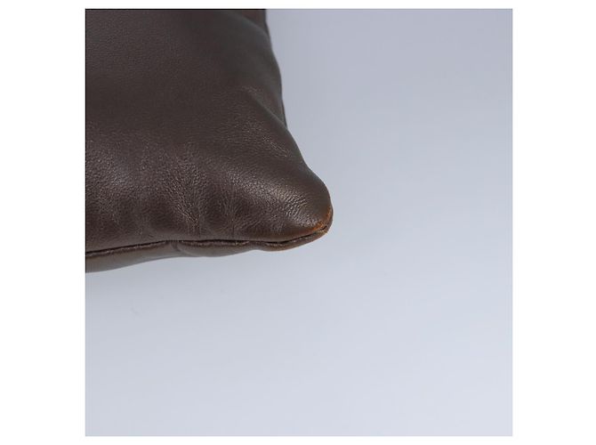 Borsa a Spalla LOEWE in Pelle Bronzo Auth bs20092 - vista 16