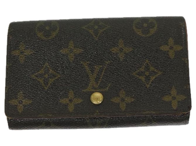 LOUIS VUITTON Monogram Portefeuille Tresol Wallet M61736 LV Auth bs12081 Monogramma - vista 2