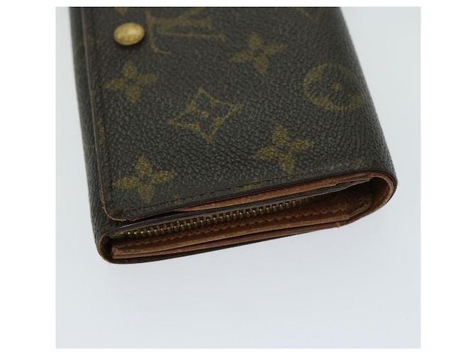 LOUIS VUITTON Monogram Portefeuille Tresol Wallet M61736 LV Auth bs12081 Monogramma - vista 4