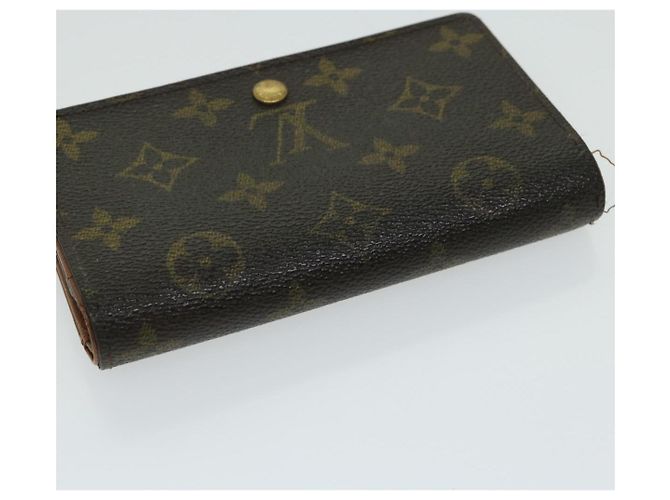 LOUIS VUITTON Monogram Portefeuille Tresol Wallet M61736 LV Auth bs12081 Monogramma - vista 6