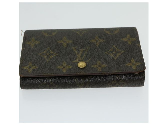 LOUIS VUITTON Monogram Portefeuille Tresol Wallet M61736 LV Auth bs12081 Monogramma - vista 7