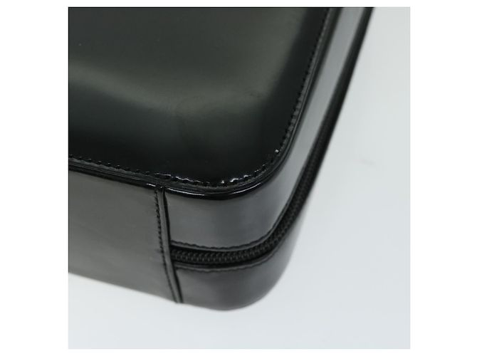 Borsa a mano in pelle nera GUCCI 001 3091 002113 Auth im458 Nero - vista 11