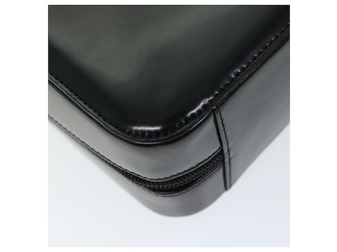 Borsa a mano in pelle nera GUCCI 001 3091 002113 Auth im458 Nero - vista 14
