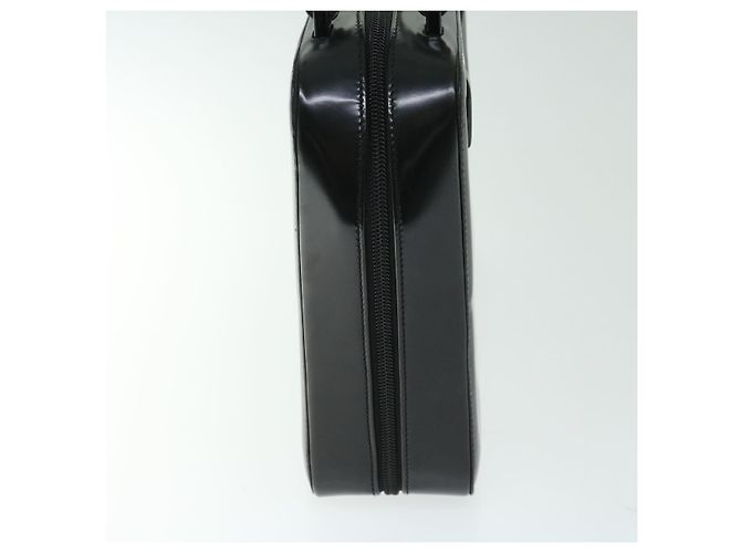 Borsa a mano in pelle nera GUCCI 001 3091 002113 Auth im458 Nero - vista 4
