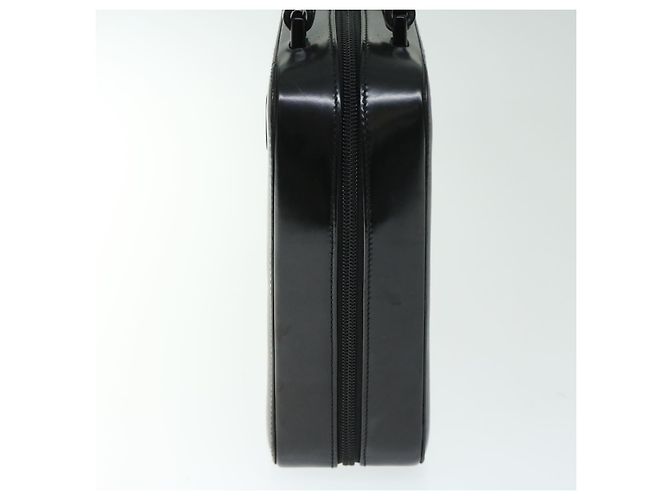 Borsa a mano in pelle nera GUCCI 001 3091 002113 Auth im458 Nero - vista 5