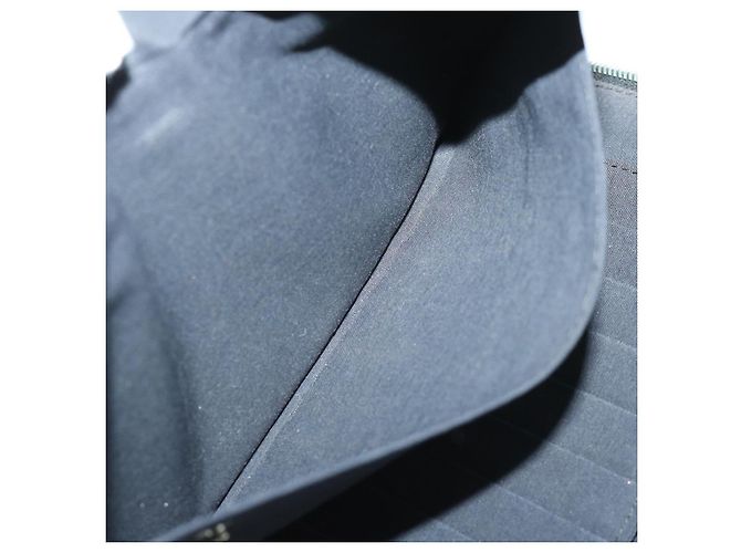 Hermès HERMES Fourre Tout Perth GM Portafoglio Lungo Canvas Nero Auth bs11999 - vista 17