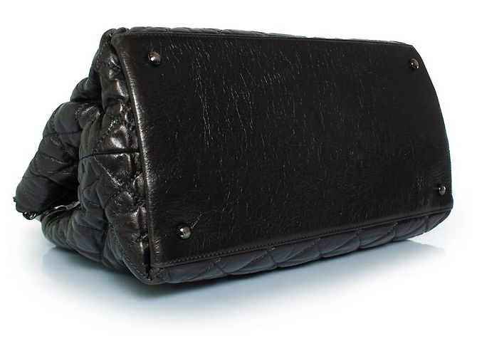 Chanel, gesteppte Kette Me Tote in Schwarz - Ansicht 4