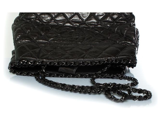 Chanel, gesteppte Kette Me Tote in Schwarz - Ansicht 7