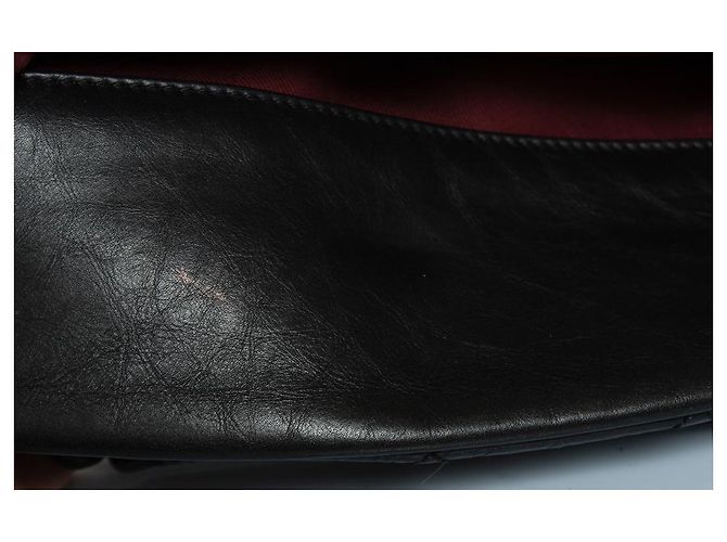 Chanel, borsa a spalla mademoiselle in nero - vista 8