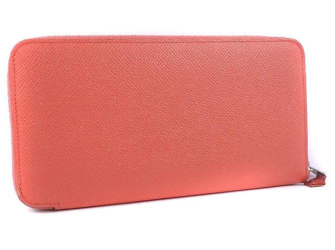 Hermès Portafoglio Lungo Azap in Seta Hermes Rosa - vista 3