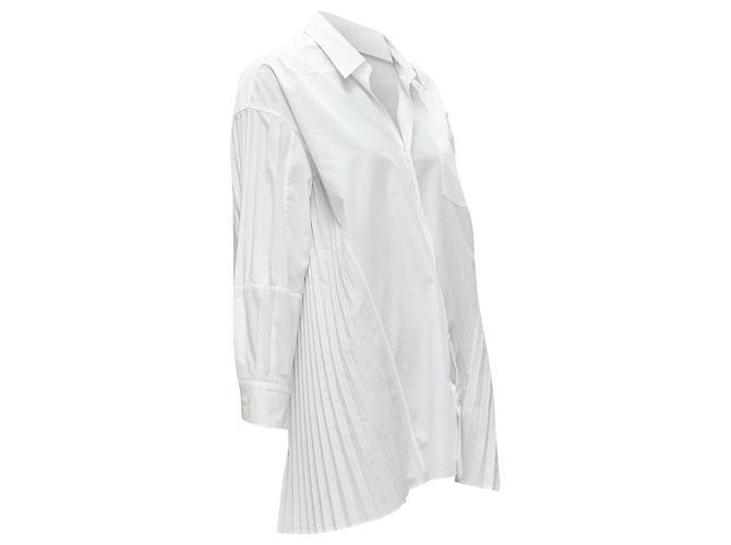 Junya Watanabe Tunika-Shirt mit Falten an der Seite - Ansicht 3