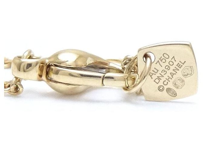 Bracciale in diamante Chanel Coco Crush K18YG D'oro Metallico - vista 5