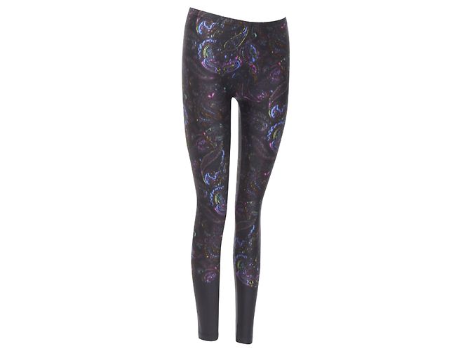 Leggings con estampado paisley de Louis Vuitton Negro - vista 3