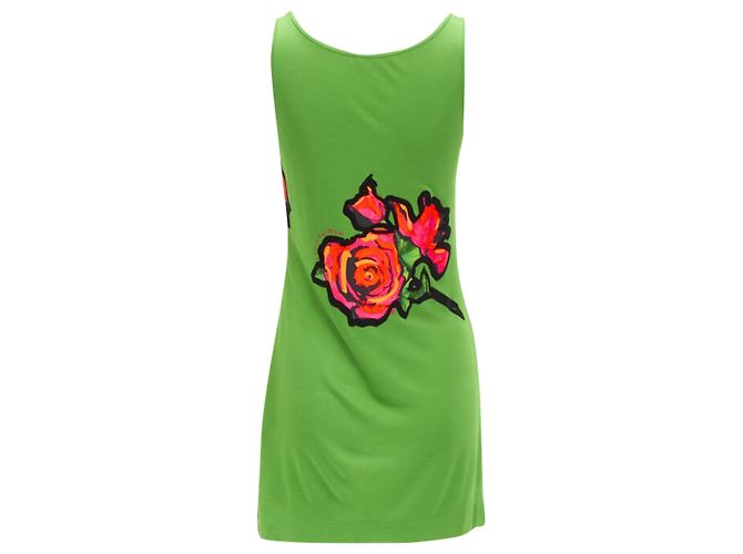 Louis Vuitton Graffiti Pop Rose Mini-Kleid Grün - Ansicht 5