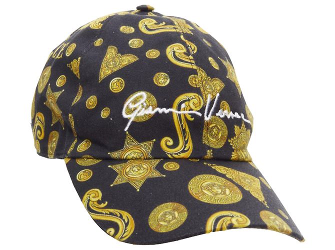 Boné de pai com estampa Medusa Barocco Rodeo da Versace - vista 2