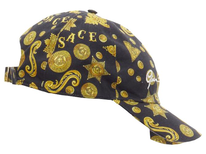 Boné de pai com estampa Medusa Barocco Rodeo da Versace - vista 4