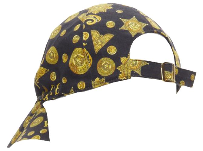 Boné de pai com estampa Medusa Barocco Rodeo da Versace - vista 6