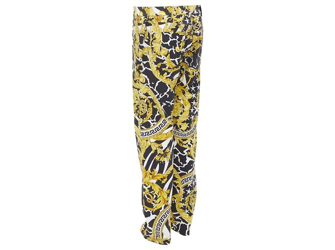 Jeans Medusa stud Barocco selvagem da Versace - vista 6