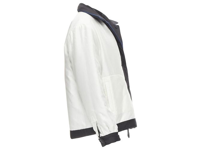 Fendi Reversible silk logo padded jacket - view 2