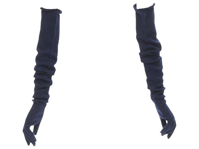 Comme Des Garcons knit opera gloves - view 5