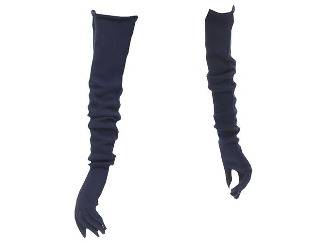Comme Des Garcons knit opera gloves - view 6