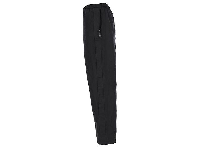 Acne Studios gerade Jogginghosen aus schwarzem Polyester - Ansicht 2