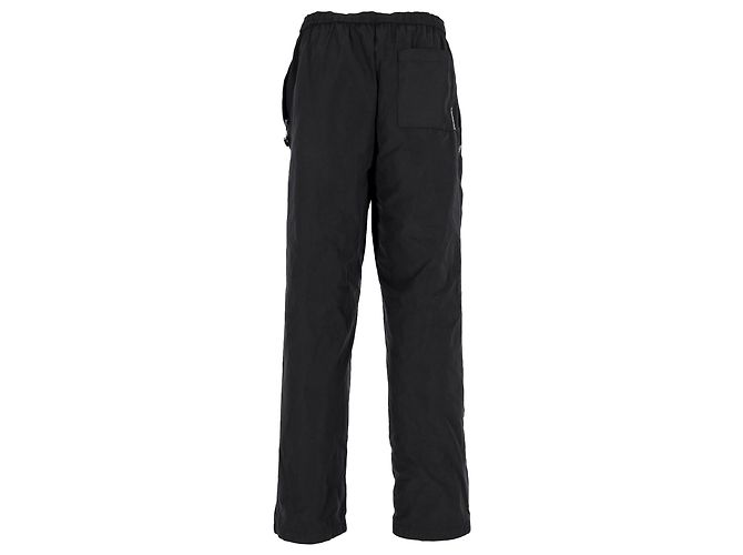 Acne Studios gerade Jogginghosen aus schwarzem Polyester - Ansicht 3