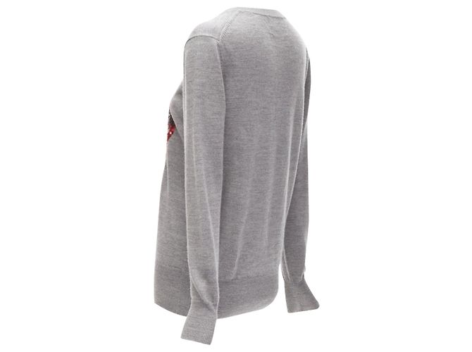 Markus Lupfer Strickpullover mit Lippen und Pailletten - Ansicht 6