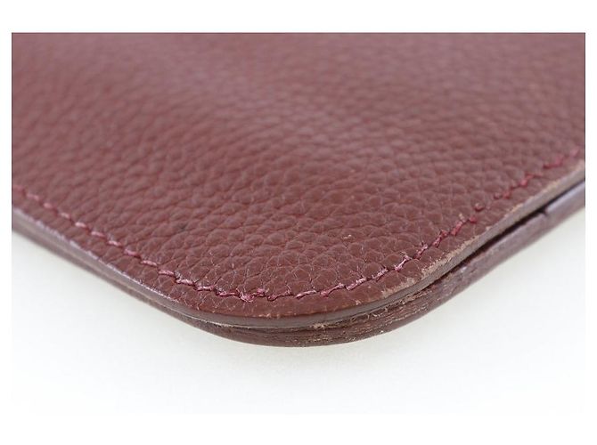 Hermès Portafoglio Lungo GM Dogon Bordeaux Hermes Marrone - vista 4