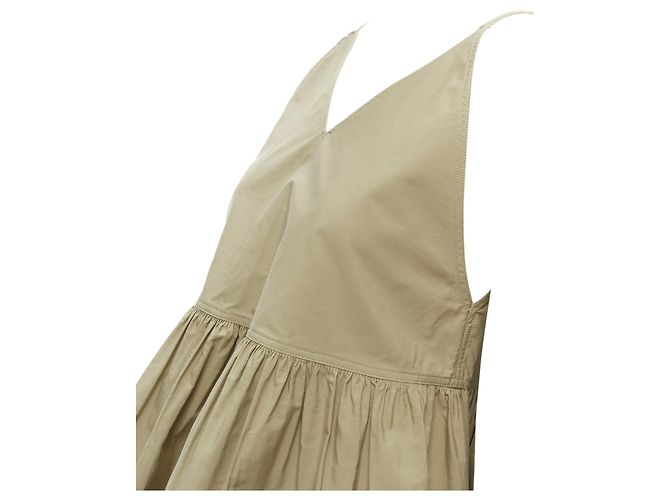Top safari in cotone con scollo a V e spalline sottili Sofie D'hoore - vista 2