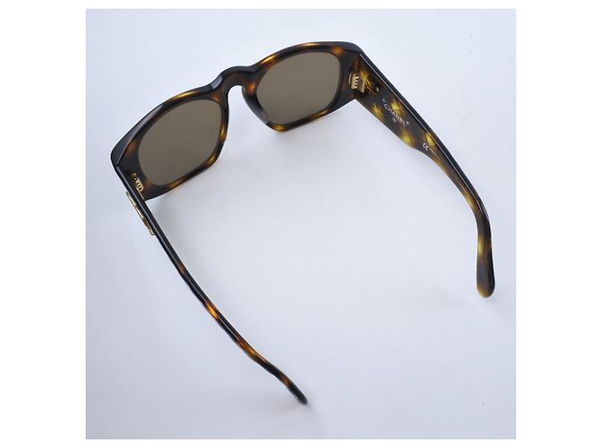 Gafas de sol de plástico Chanel 1450 91235 Castaño - vista 3