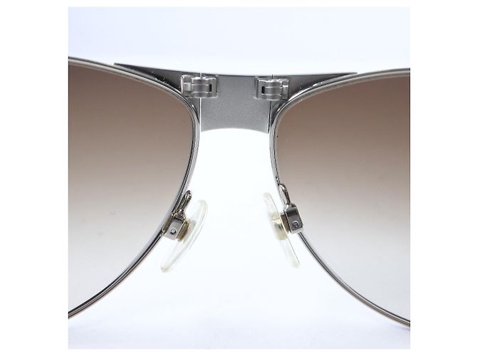 Gafas de sol de metal Chanel 4123-Q Castaño - vista 6