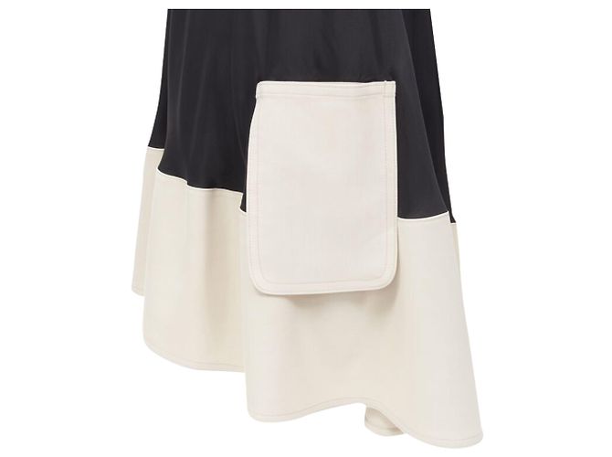 Tibi patch pocket buckle halter A-line dress - view 2