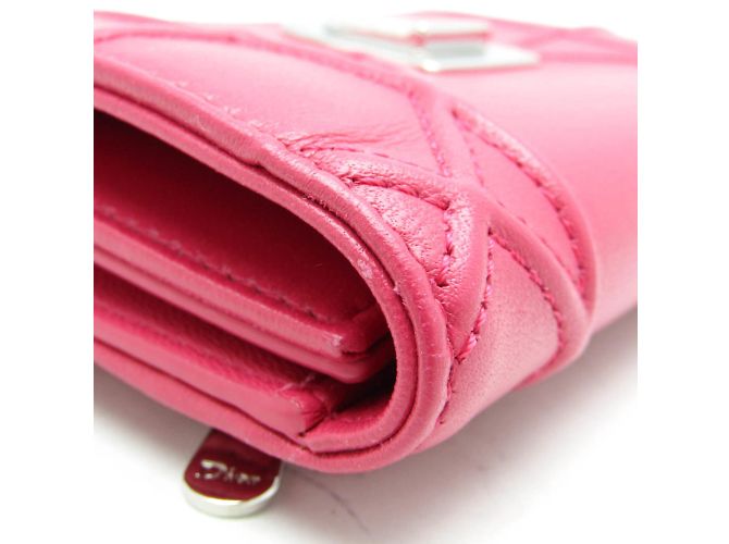 Cartera de cuero para mujer DIORAMA S0617PNAG de Christian Dior Rosa - vista 8