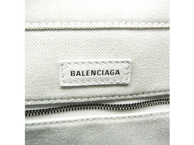 Borsa Balenciaga EVERYDAY 2.0 SMALL SORTH SOUTH Bianco - vista 10