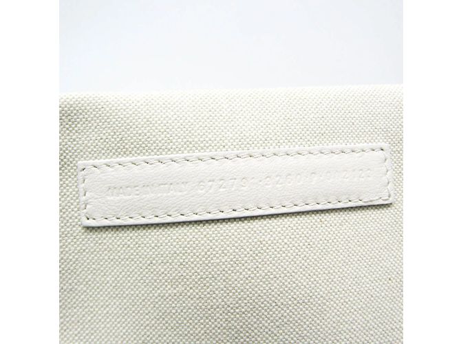 Borsa Balenciaga EVERYDAY 2.0 SMALL SORTH SOUTH Bianco - vista 11