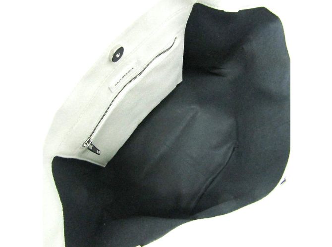 Borsa Balenciaga EVERYDAY 2.0 SMALL SORTH SOUTH Bianco - vista 3