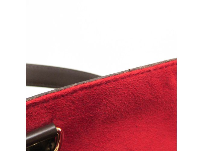 Borsa a spalla Louis Vuitton Damier Hampstead MM N51204 Marrone - vista 10