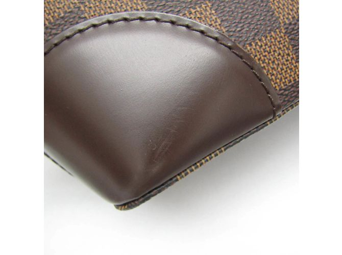 Borsa a spalla Louis Vuitton Damier Hampstead MM N51204 Marrone - vista 5