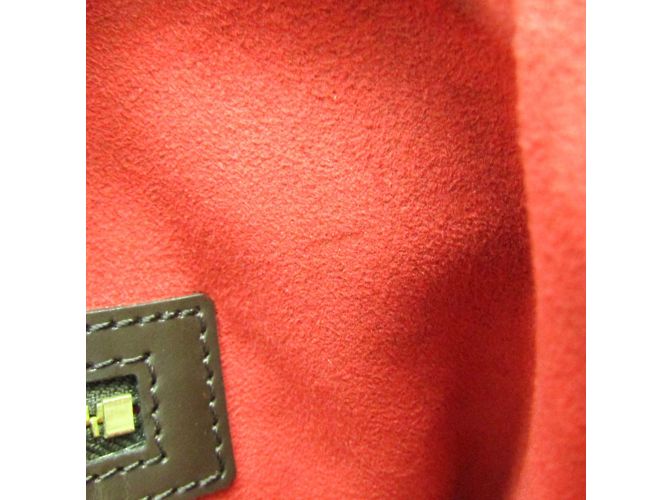Borsa a spalla Louis Vuitton Damier Hampstead MM N51204 Marrone - vista 9