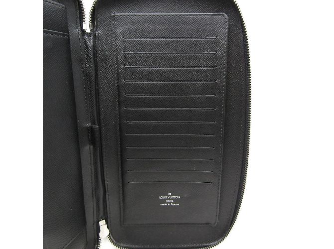 Organizer Organizzatore per valigia da viaggio Louis Vuitton Taiga Grigio - vista 12