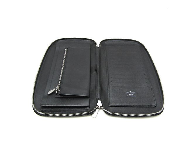 Organizer Organizzatore per valigia da viaggio Louis Vuitton Taiga Grigio - vista 3